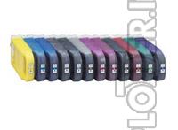Set 12 cartucce compatibil CON CHIP con inchiostro pigmentato per Canon serie IPF8000 / 8100 / 9000 / 9100 da 700ml  - Epson Stylus D 88Canon 