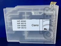 Cartuccia vuota ricaricabile per Epson WF8590 con chip ARC 110 ml - Ciano -   Epson 